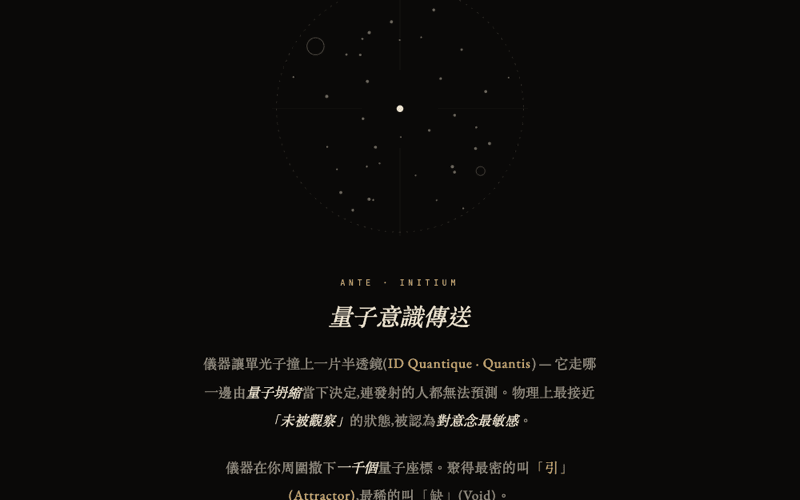 QRN 量子觀景儀器